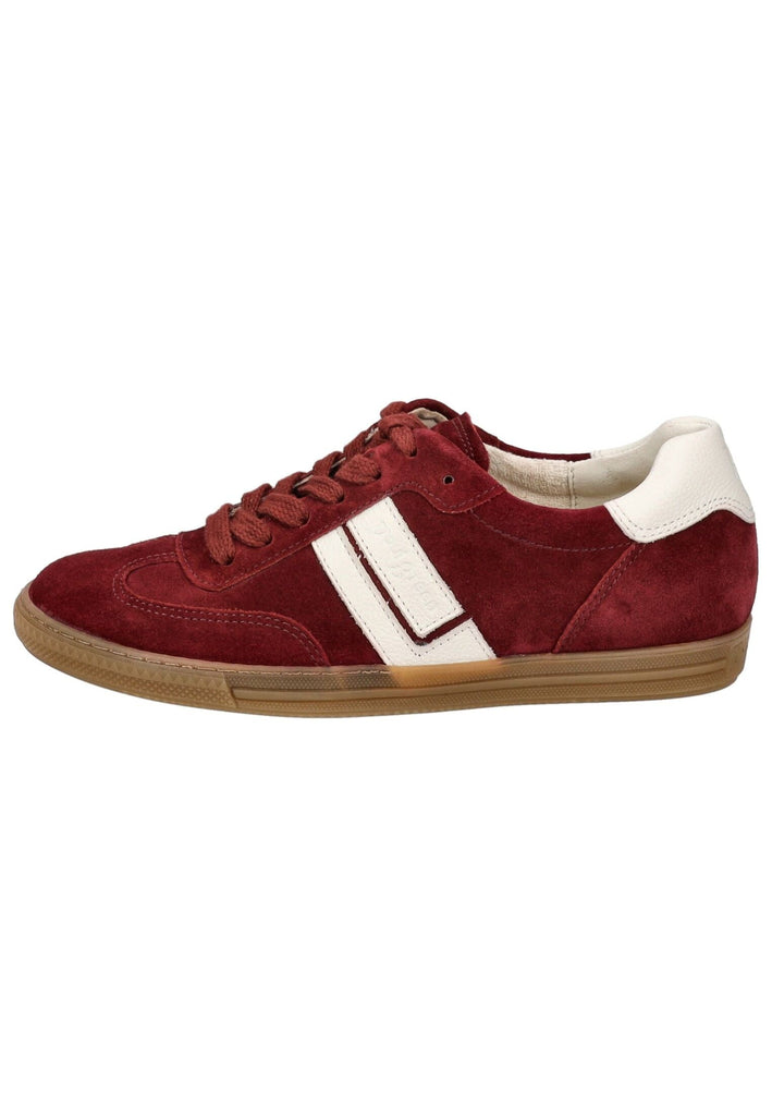Paul Green Sneaker Leder Rot/Weiß