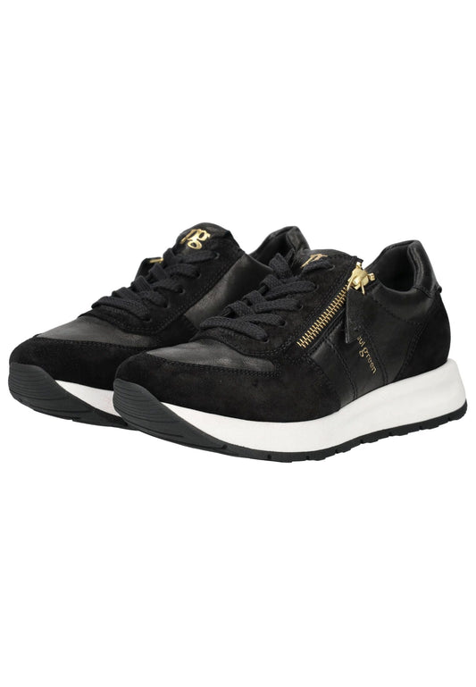 Paul Green Sneaker Leder Schwarz