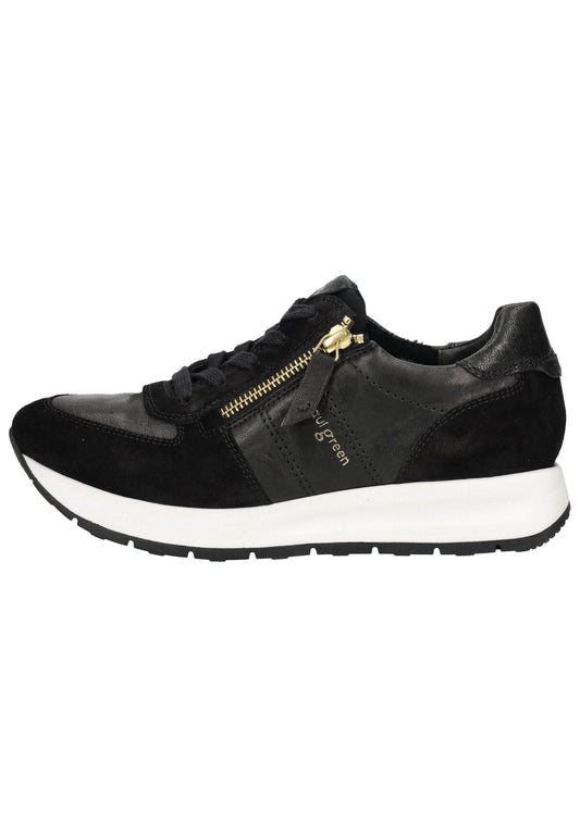 Paul Green Sneaker Leder Schwarz