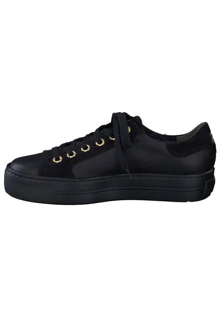 Paul Green Sneaker Leder Schwarz