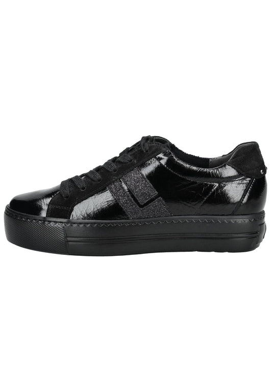 Paul Green Sneaker Leder Schwarz