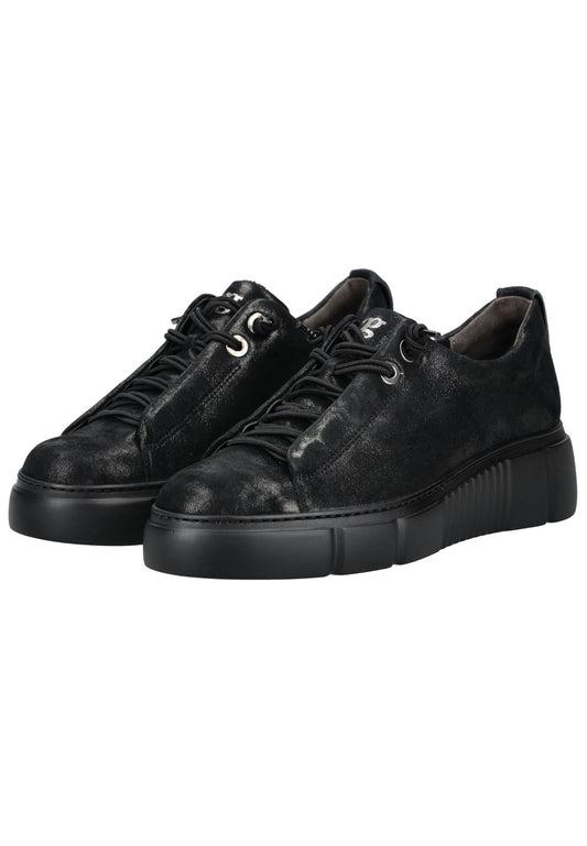 Paul Green Sneaker Leder Schwarz
