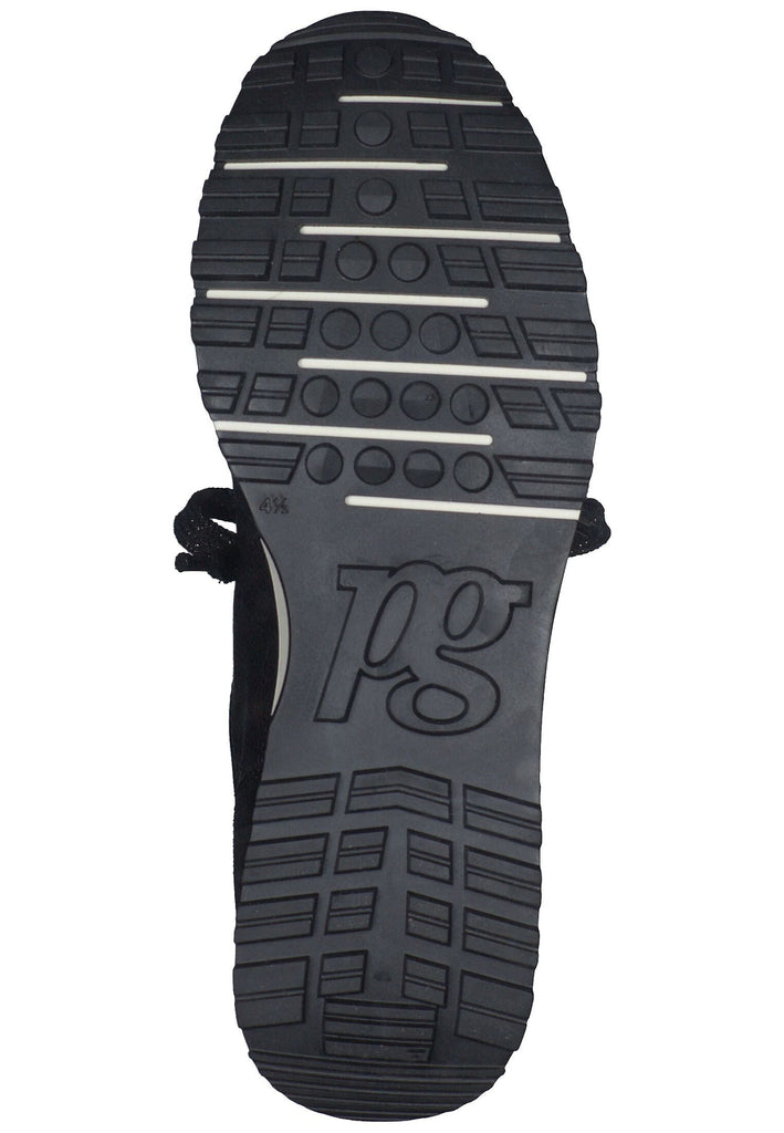 Paul Green Sneaker Leder Schwarz Kombi