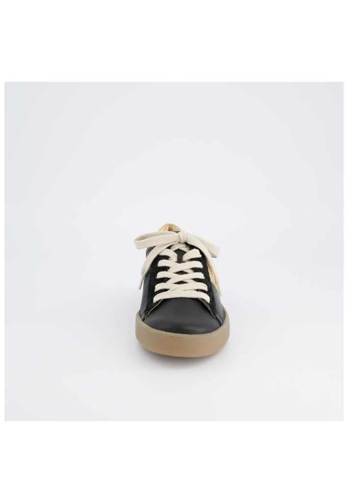Paul Green Sneaker Leder Schwarz Kombi