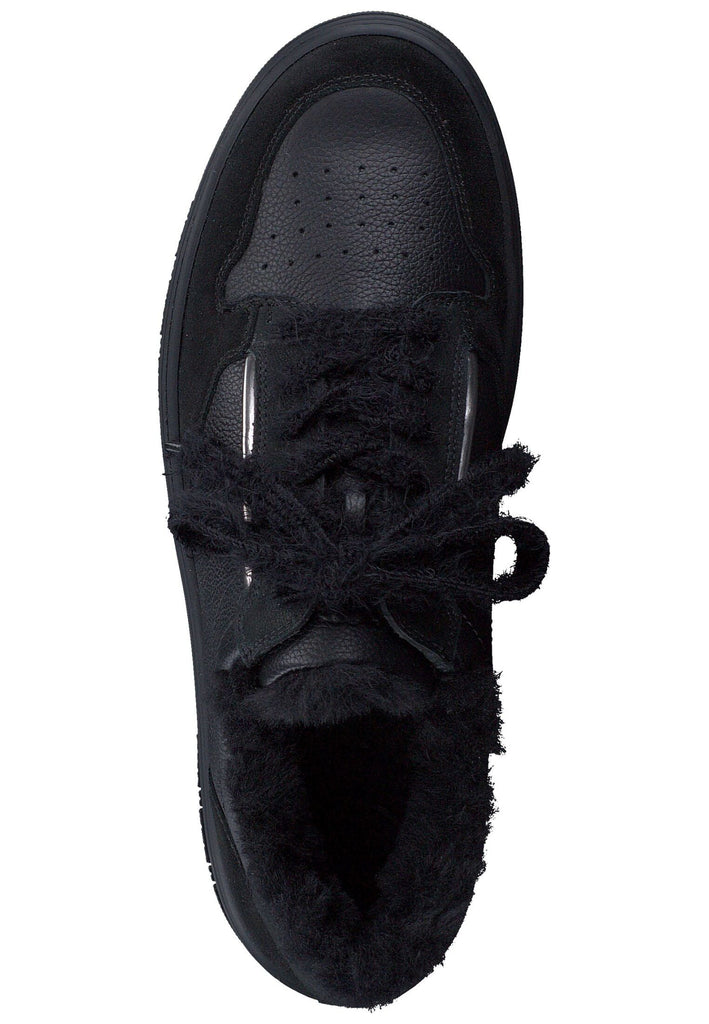 Paul Green Sneaker Leder Schwarz/Schwarz