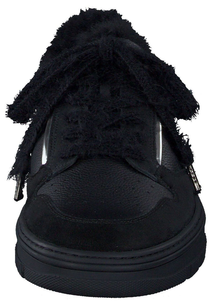 Paul Green Sneaker Leder Schwarz/Schwarz