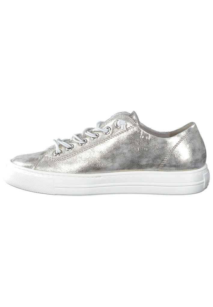 Paul Green Sneaker Leder Silber