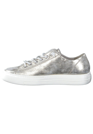 Paul Green Sneaker Leder Silber