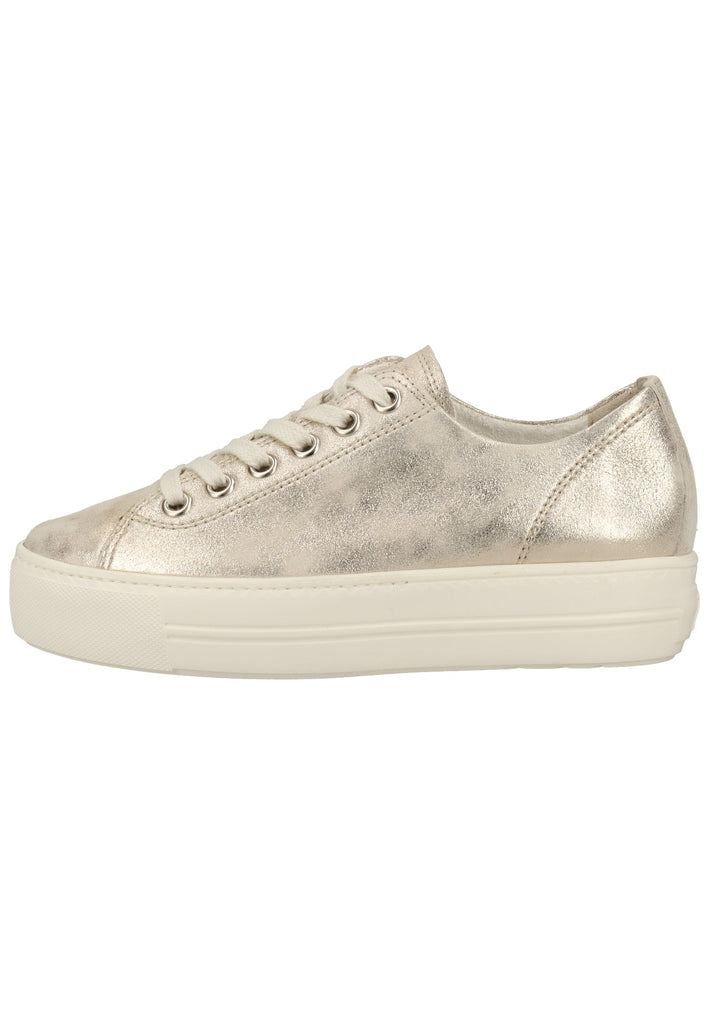 Paul Green Sneaker Leder Silber