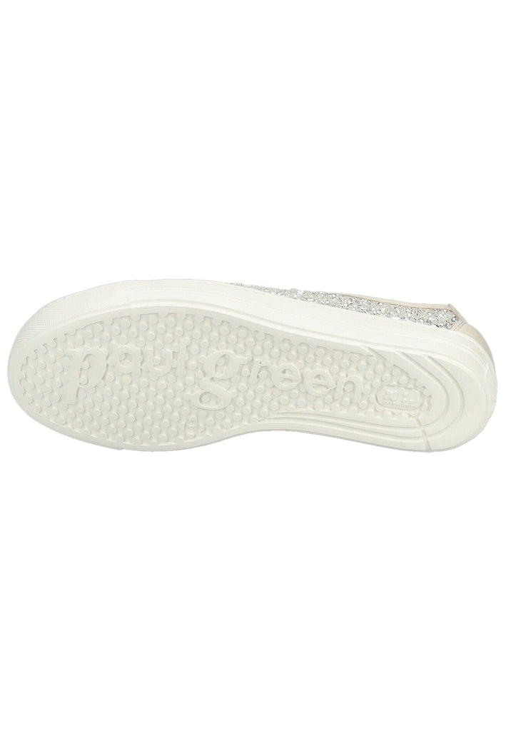 Paul Green Sneaker Leder/Textil Beige/Gold