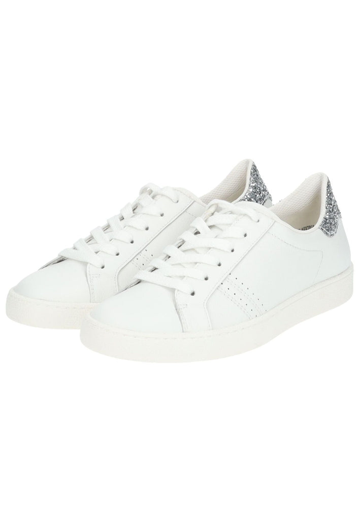 Paul Green Sneaker Leder/Textil Weiß/Gold