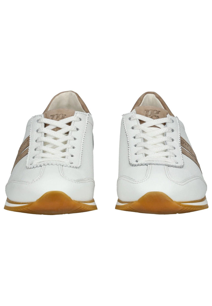 Paul Green Sneaker Leder Weiß/Beige