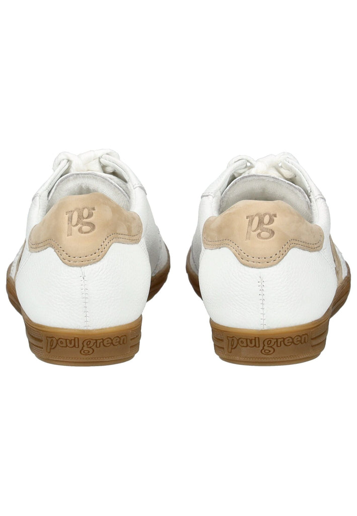 Paul Green Sneaker Leder Weiß/Braun