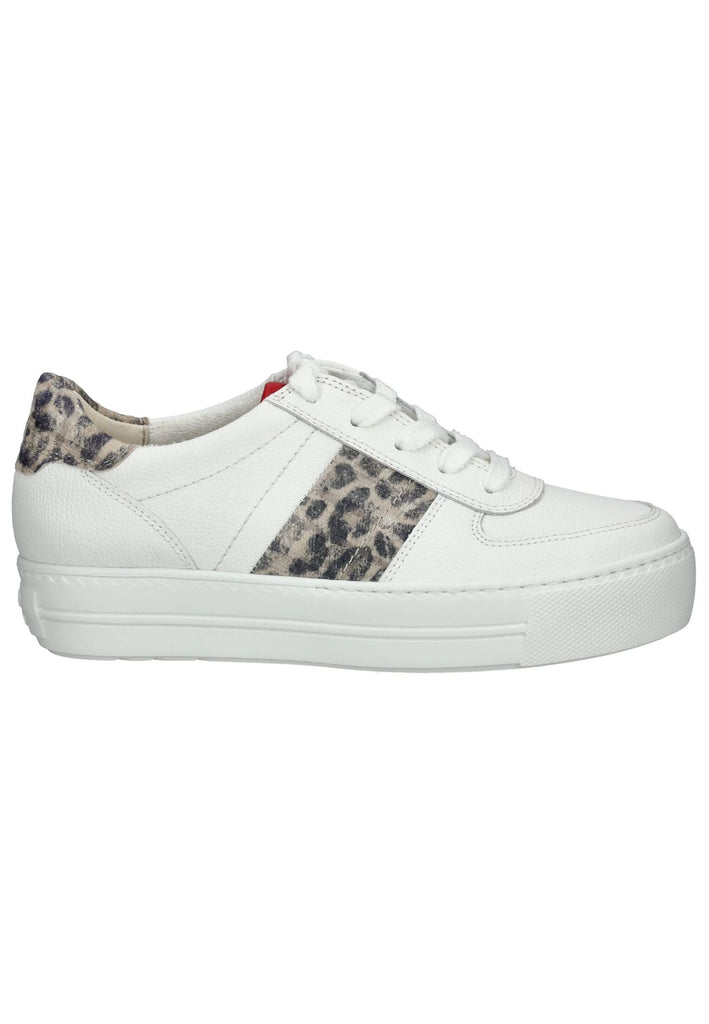 Paul Green Sneaker Leder Weiß Kombi