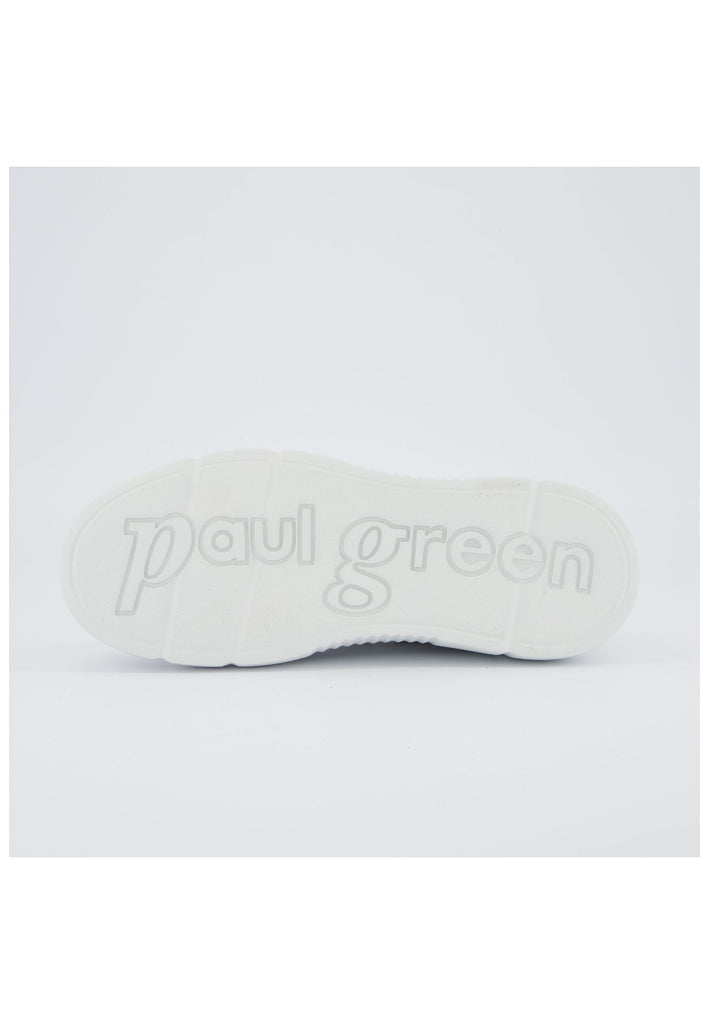 Paul Green Sneaker Leder Weiß Kombi