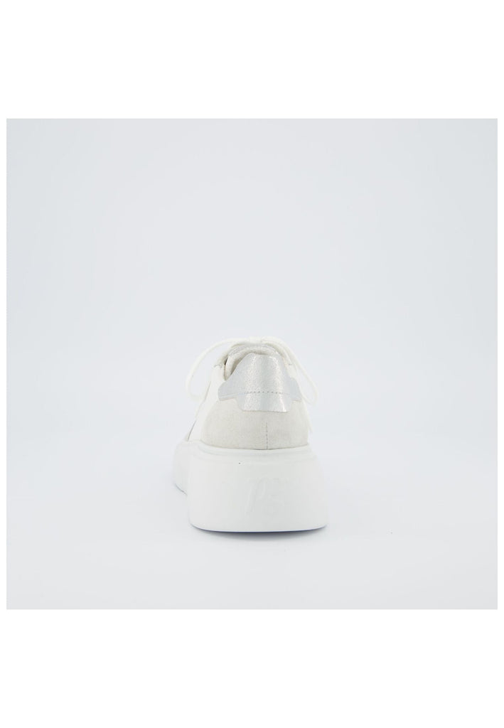 Paul Green Sneaker Leder Weiß Kombi