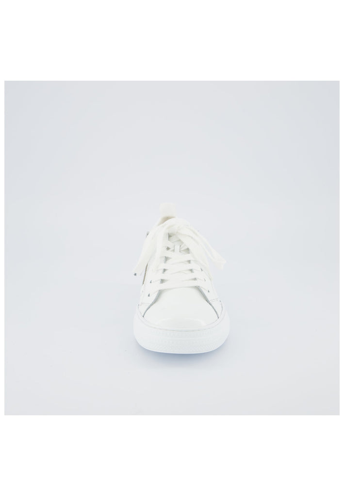 Paul Green Sneaker Leder Weiß Lack
