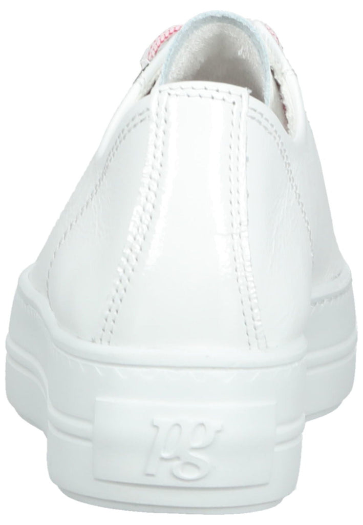 Paul Green Sneaker Leder Weiß Lack