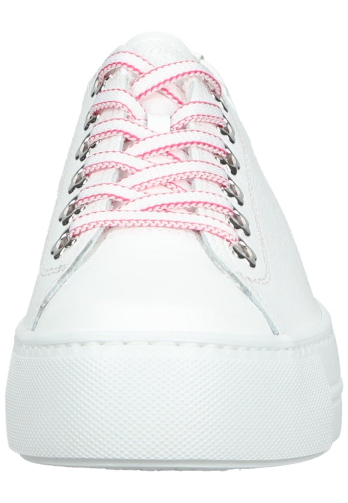 Paul Green Sneaker Leder Weiß Lack