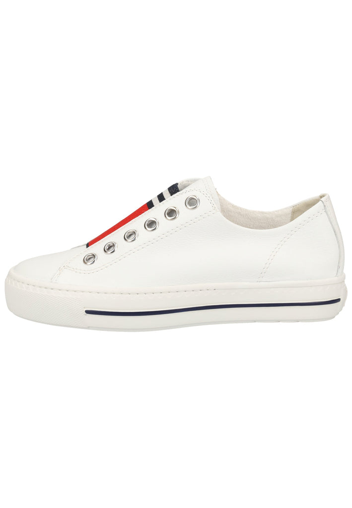 Paul Green Sneaker Leder Weiß/Rot