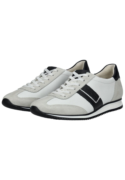 Paul Green Sneaker Leder Weiß/Schwarz