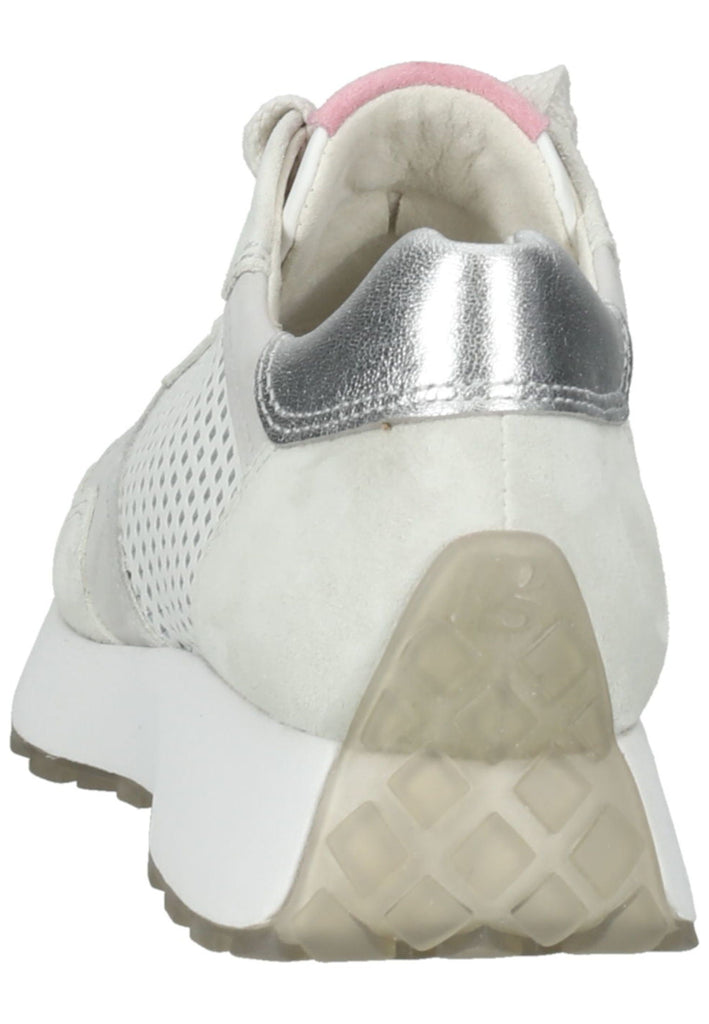 Paul Green Sneaker Leder Weiß/Silber