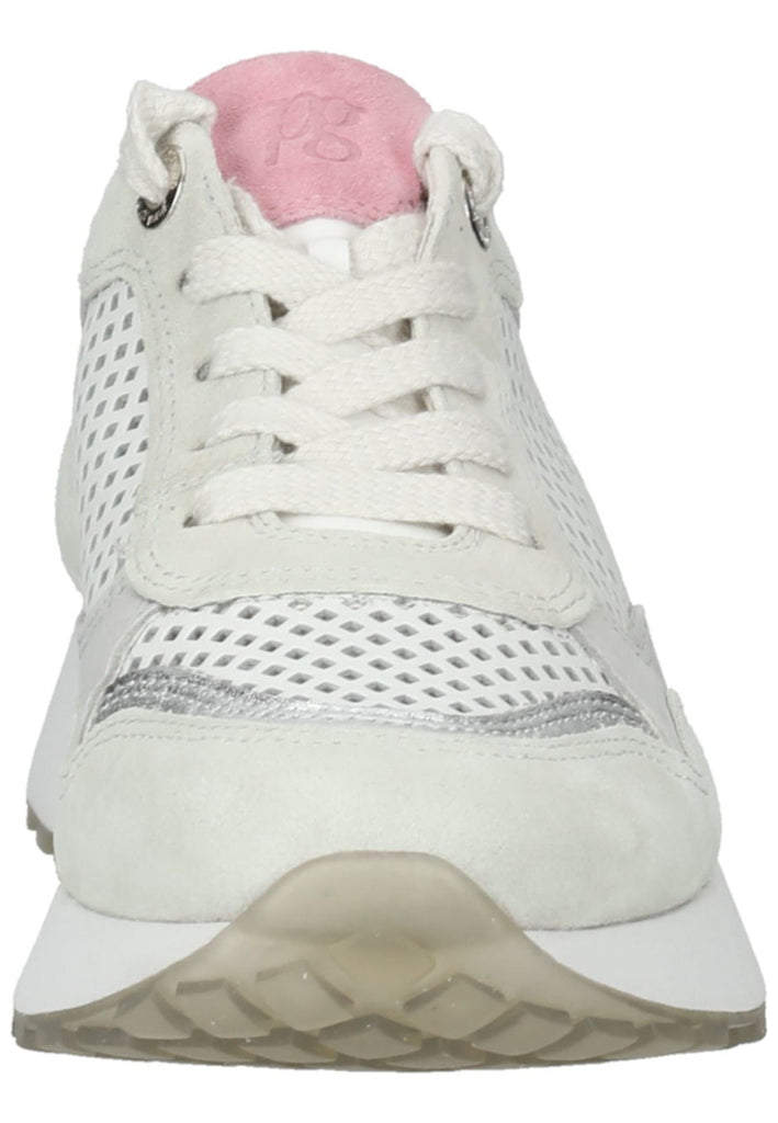 Paul Green Sneaker Leder Weiß/Silber