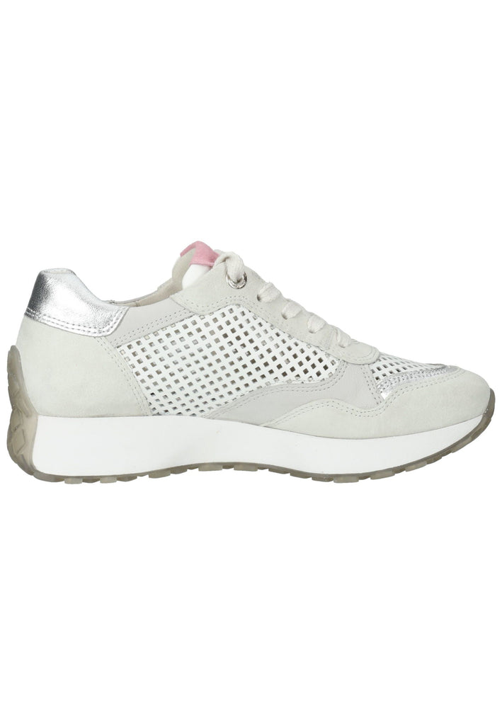 Paul Green Sneaker Leder Weiß/Silber