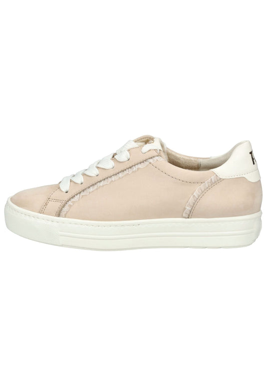 Paul Green Sneaker Nubukleder Beige