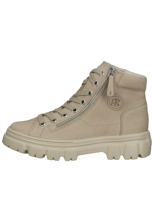 Paul Green Sneaker Nubukleder Beige