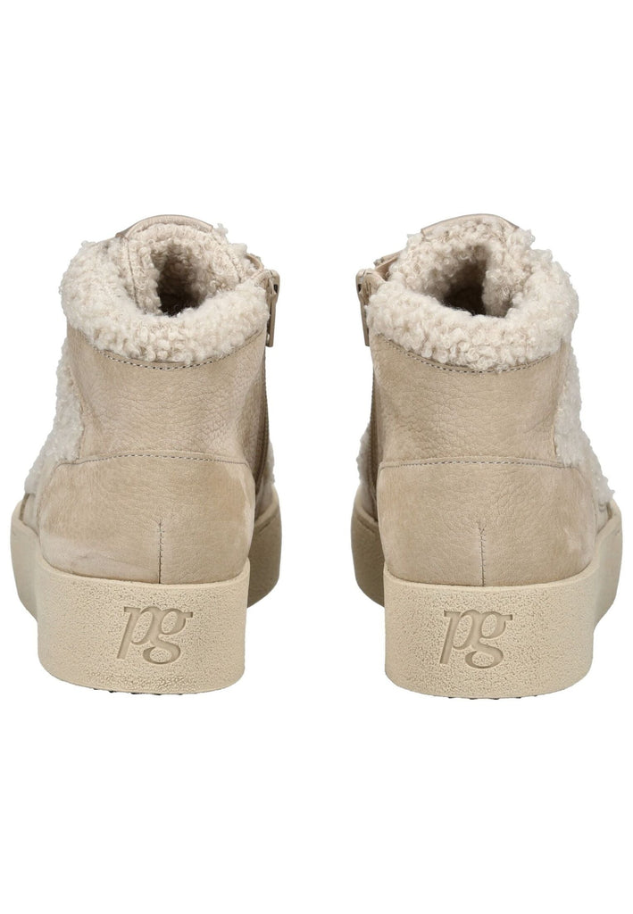 Paul Green Sneaker Nubukleder Beige Warmfutter