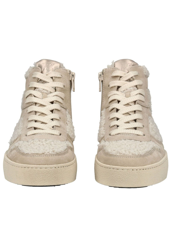 Paul Green Sneaker Nubukleder Beige Warmfutter