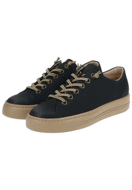 Paul Green Sneaker Nubukleder Dunkelblau