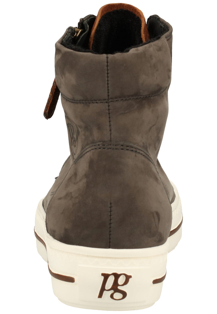 Paul Green Sneaker Nubukleder Grau