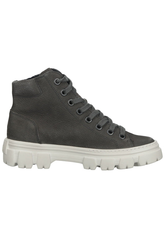Paul Green Sneaker Nubukleder Grau