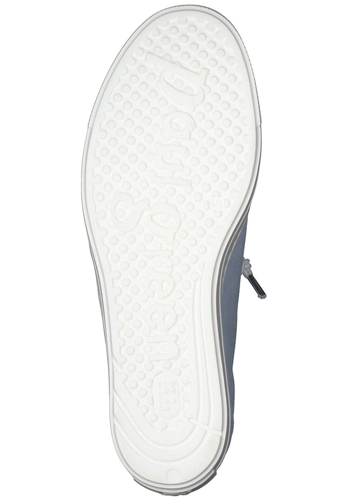 Paul Green Sneaker Nubukleder Hellblau