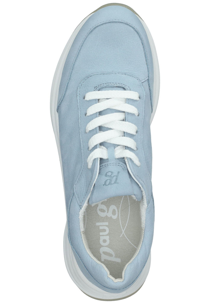 Paul Green Sneaker Nubukleder Hellblau