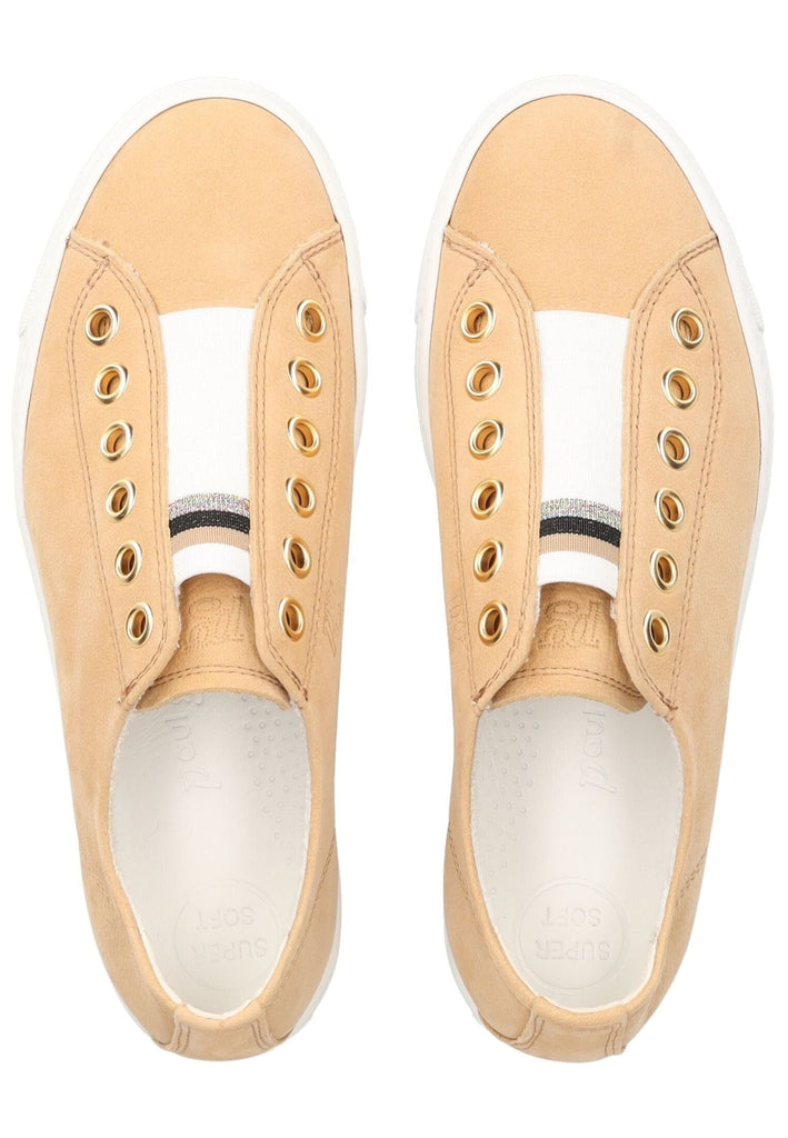 Paul Green Sneaker Nubukleder Honey