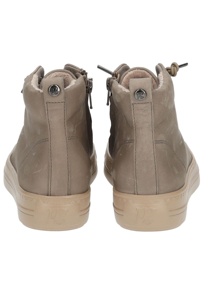 Paul Green Sneaker Nubukleder Taupe