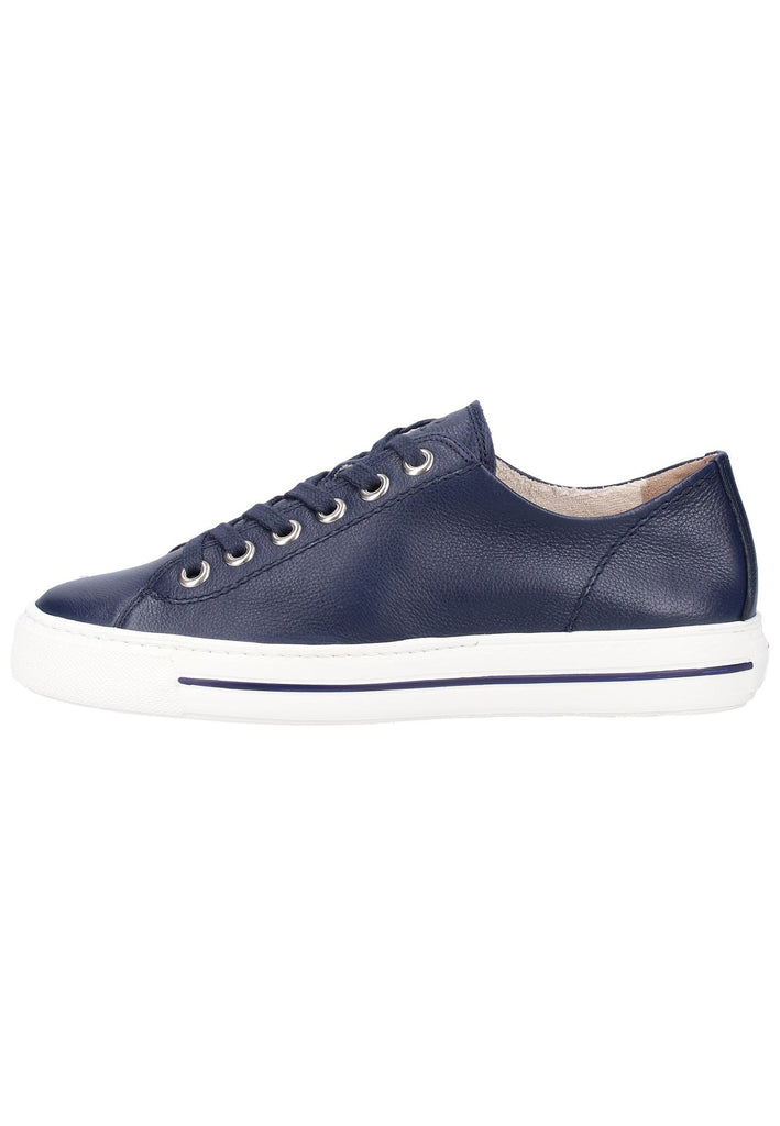 Sneaker Paul Green Sneaker Glattleder Blue Space