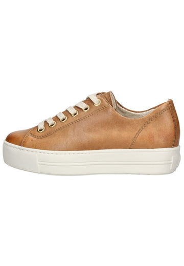 Sneaker Paul Green Sneaker Glattleder Cuoio