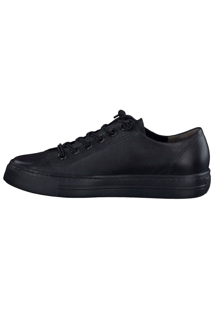 Sneaker Paul Green Sneaker Glattleder Schwarz