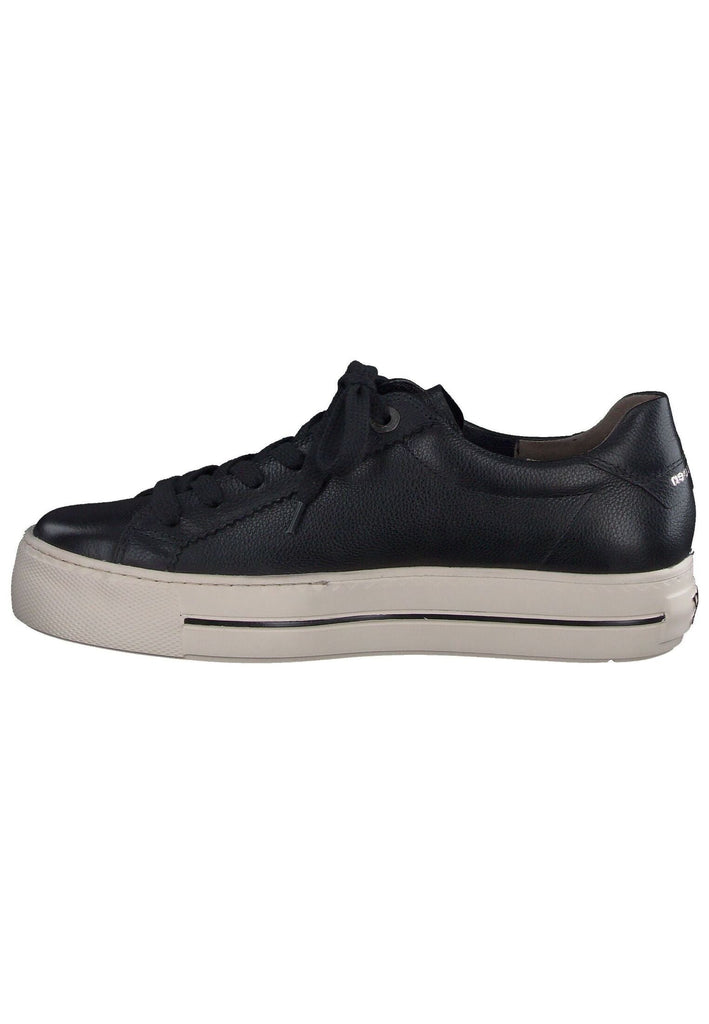 Sneaker Paul Green Sneaker Glattleder Schwarz