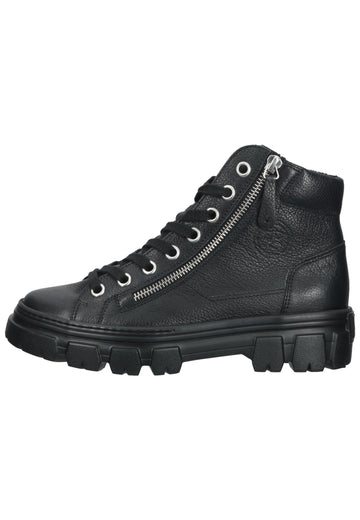 Sneaker Paul Green Sneaker Glattleder Schwarz