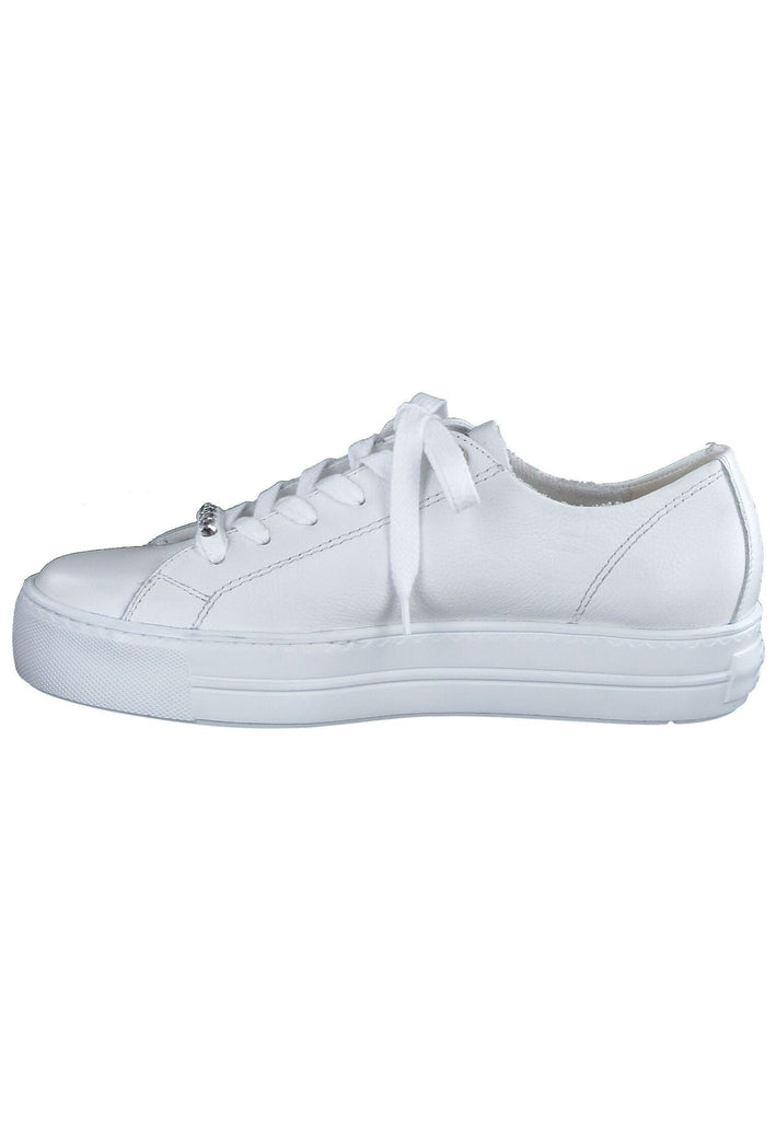 Sneaker Paul Green Sneaker Glattleder Weiß