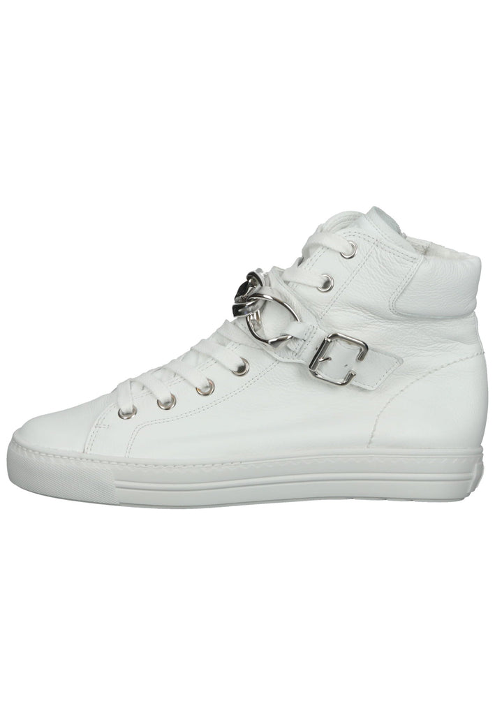 Sneaker Paul Green Sneaker Glattleder Weiß