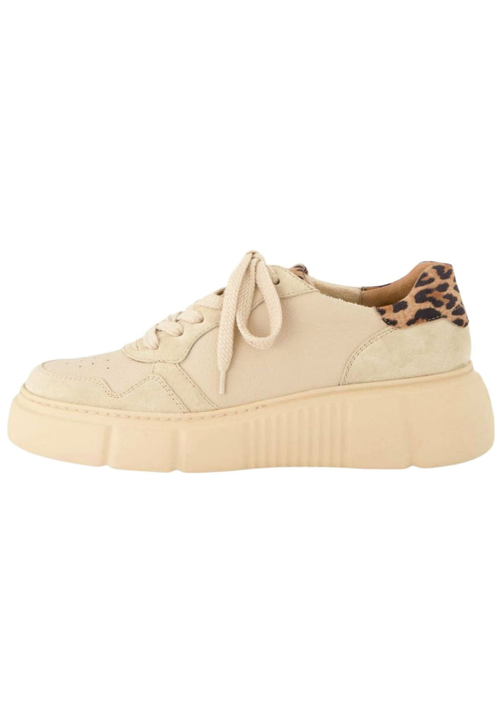 Sneaker Paul Green Sneaker Leder Beige
