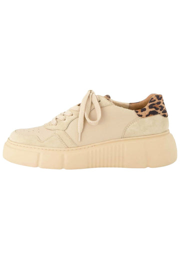 Sneaker Paul Green Sneaker Leder Beige