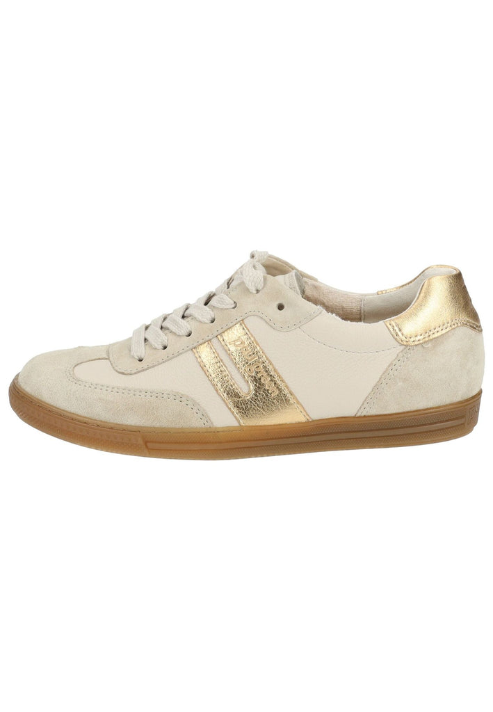 Sneaker Paul Green Sneaker Leder Beige/Weiß