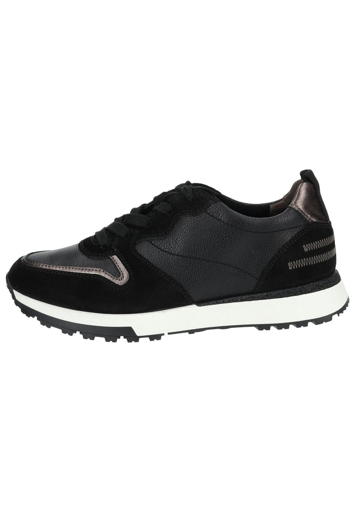 Sneaker Paul Green Sneaker Leder Schwarz Kombi